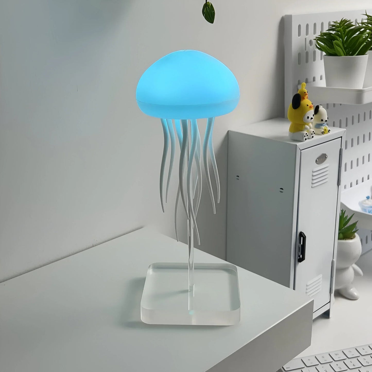 Slimme LED Kwallenlamp met Bewegende Kleuren en Lichtshow