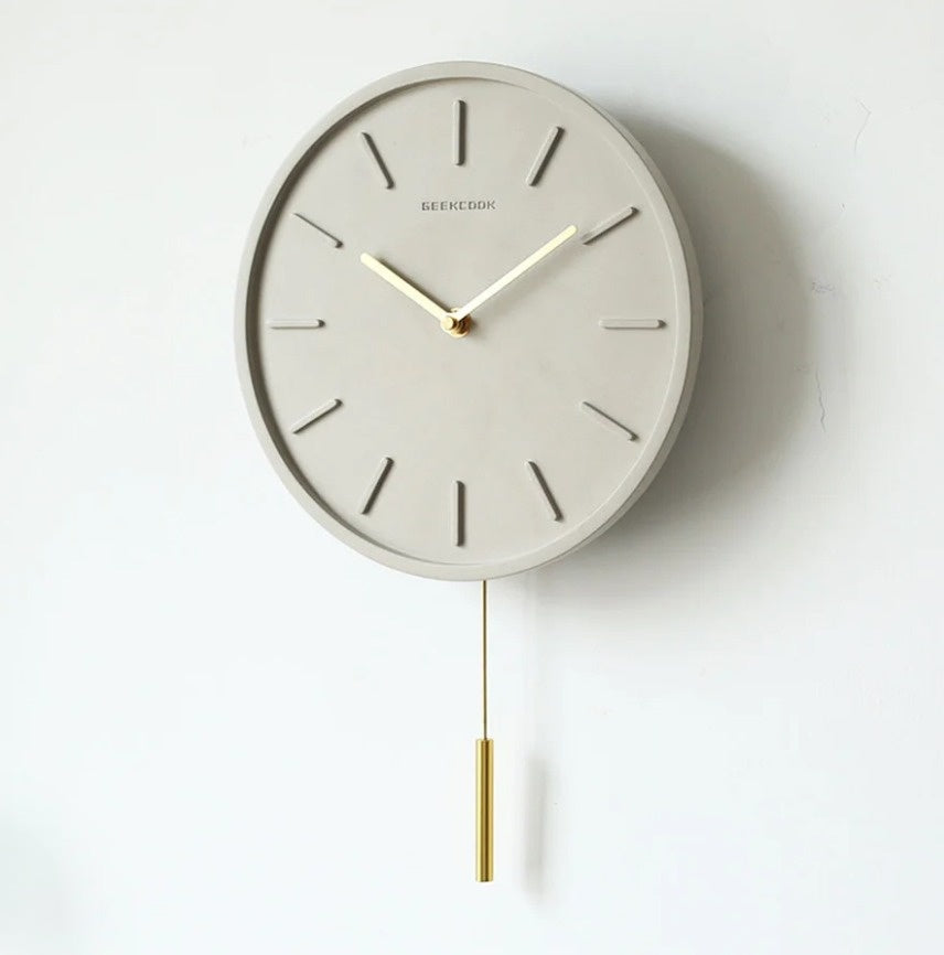 Strakke Wandklok in Minimalistisch Design – Modern en Tijdloos