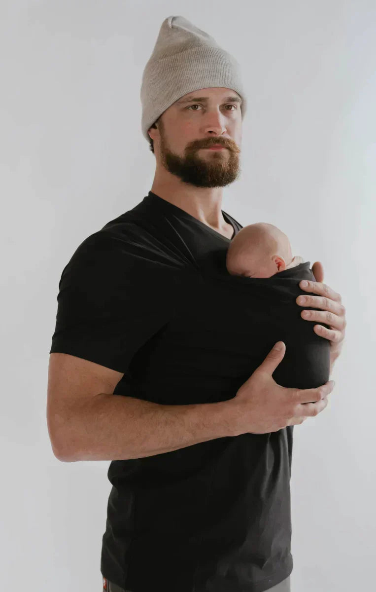 Slim Draagshirt voor Ouders – Comfortabel & Praktisch Babydragen