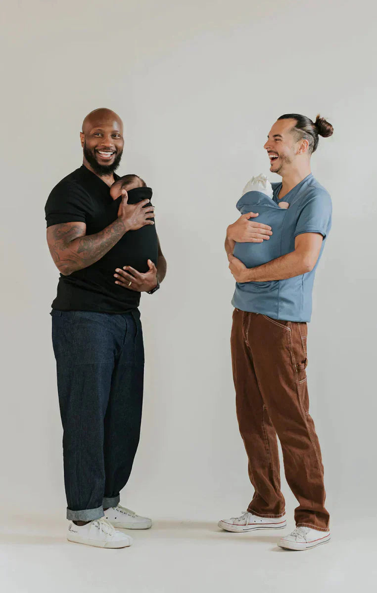 Slim Draagshirt voor Ouders – Comfortabel & Praktisch Babydragen