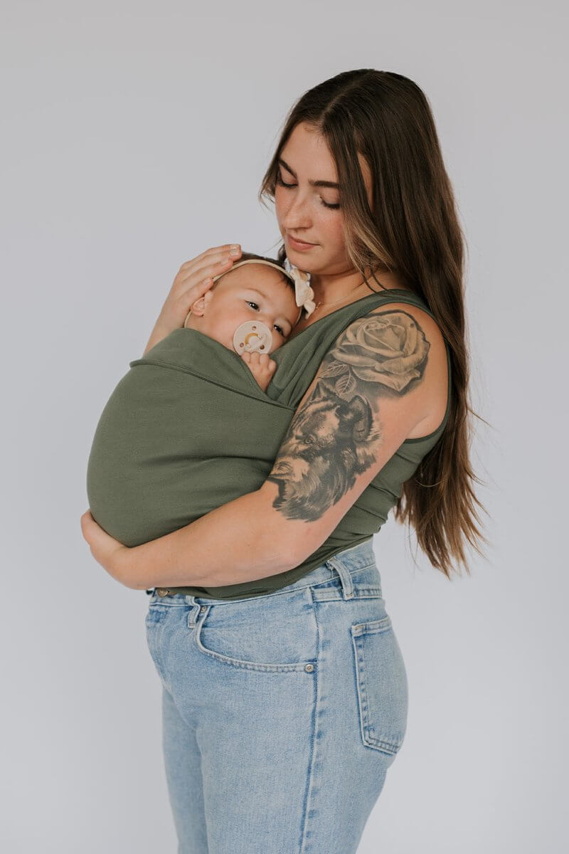 Slim Draagshirt voor Ouders – Comfortabel & Praktisch Babydragen