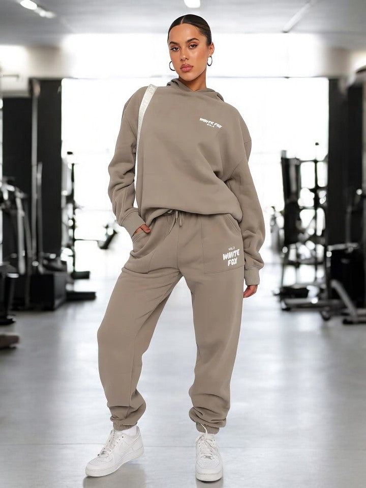 Dames Lounge Set – Zachte Hoodie & Joggingbroek
