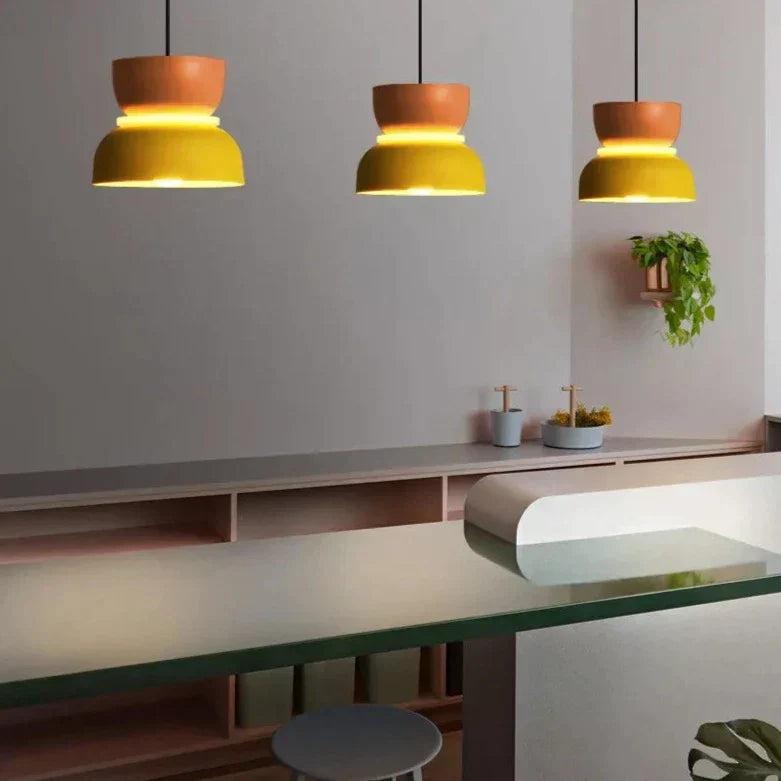 Scandinavische Hanglamp in Pasteltinten