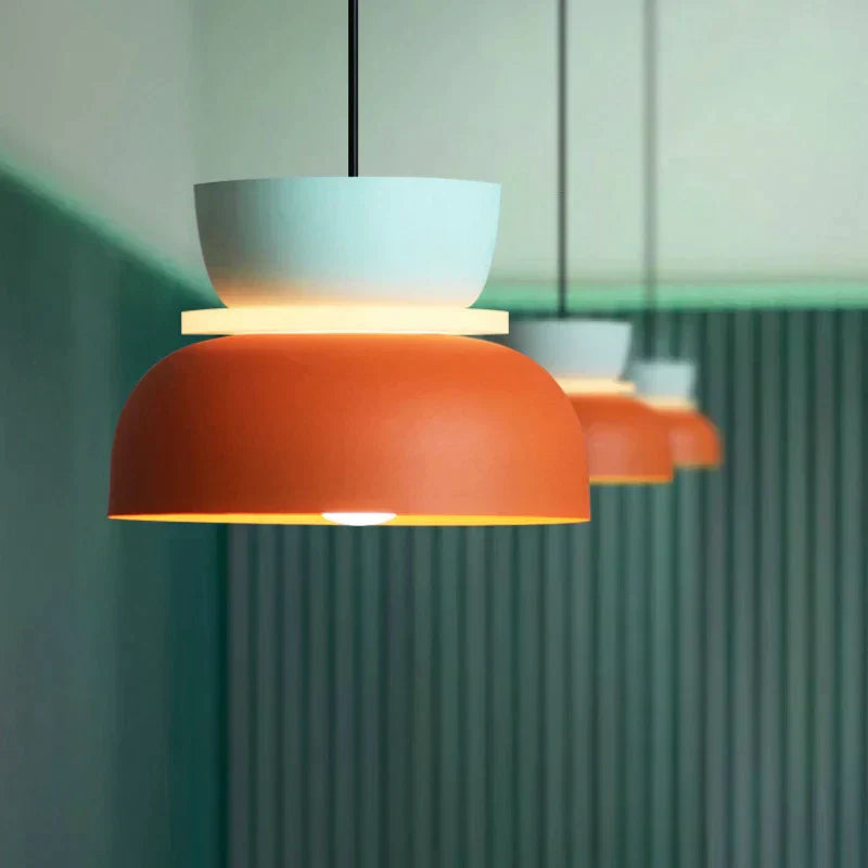 Scandinavische Hanglamp in Pasteltinten