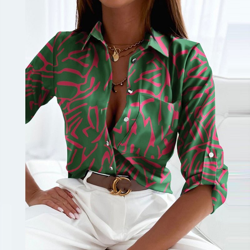 Dames Blouse – Omslagkraag & Smart Casual Look
