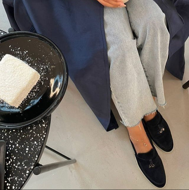 Luxe Suède Loafers Dames