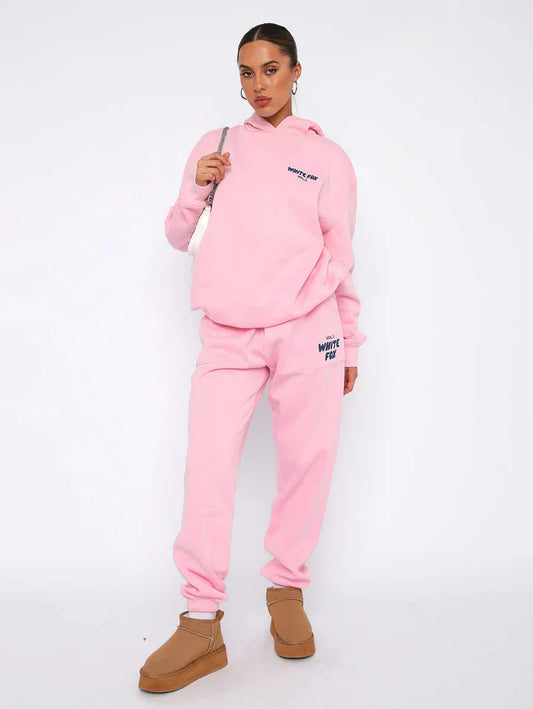 Dames Lounge Set – Zachte Hoodie & Joggingbroek
