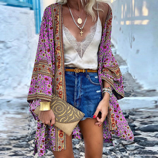 Boho kimono voor dames – luchtig, stijlvol en ideaal voor layering
