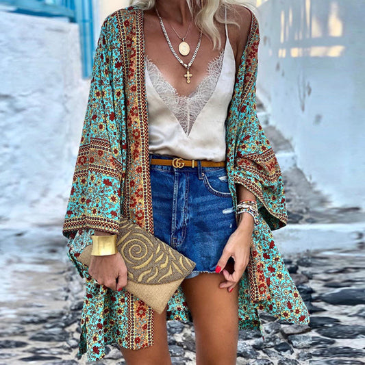 Boho kimono voor dames – luchtig, stijlvol en ideaal voor layering