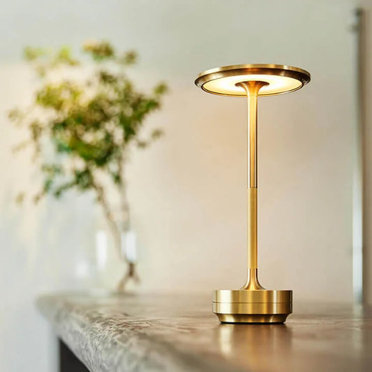 Draadloze LED Tafellamp – Oplaadbaar, Dimbaar & Sfeervol Verlichting