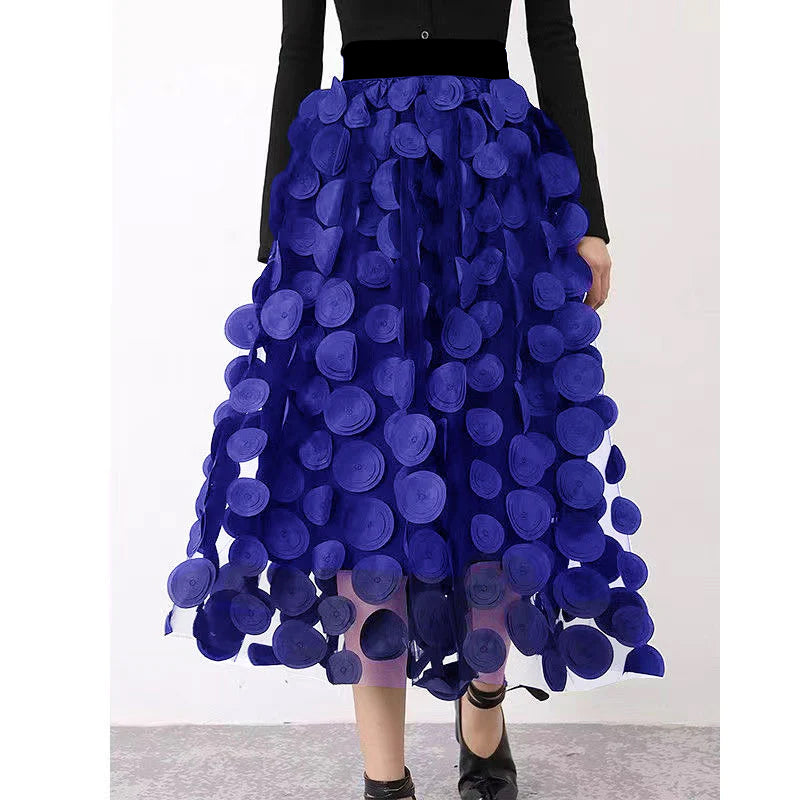 Lange Rok met Pailletten – Elegante Feestrok voor Dames