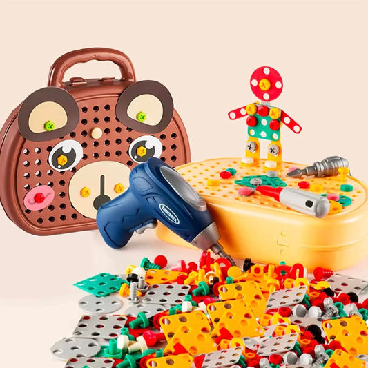 Educatieve Bouwset voor Kinderen – Creatief & Motorisch Ontwikkelend