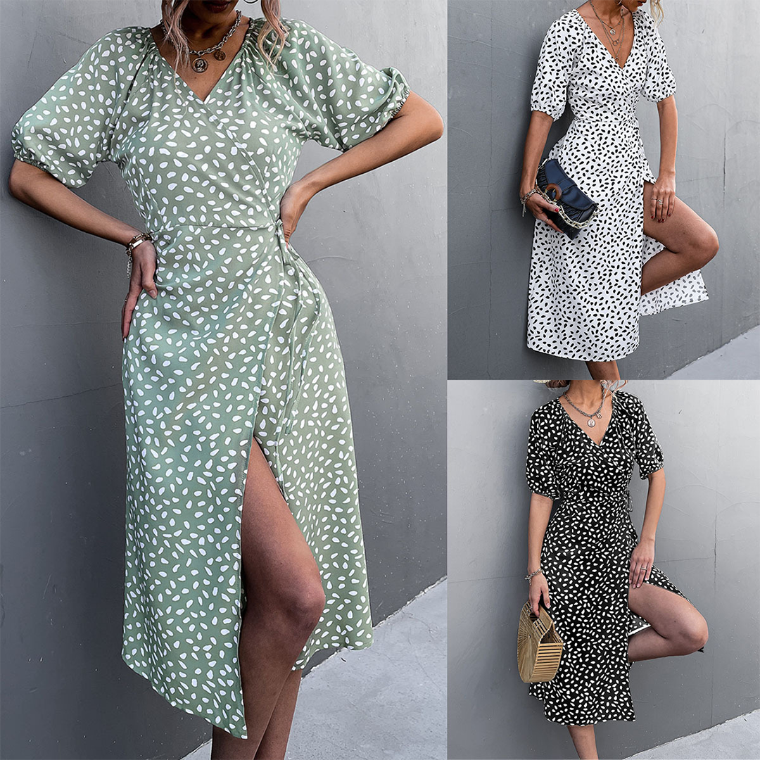 Stijlvolle Midi-Jurk voor de Zomer – Luchtig & Vrouwelijk