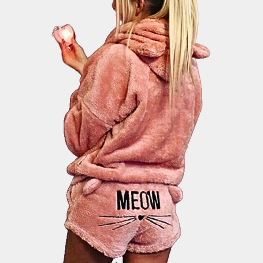 Fleece Pyjamaset Dames – Zacht & Warm