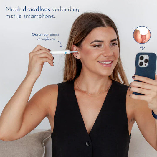 Slim Oorreinigingsapparaat met HD-camera – Veilig en Effectief