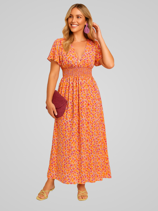Luchtige maxi zomerjurk dames