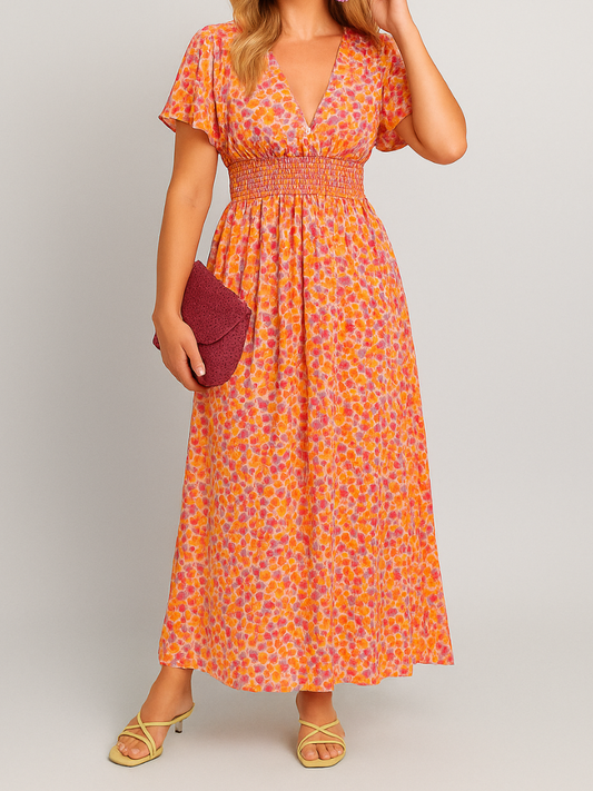 Luchtige maxi zomerjurk dames