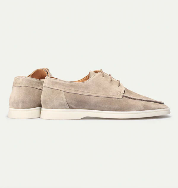 Heren Suède Veterschoenen – Tijdloos, Comfortabel & Verfijnd