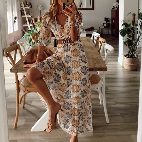 Lange Zomerjurk Dames – Feestelijk, Elegant & Luchtig