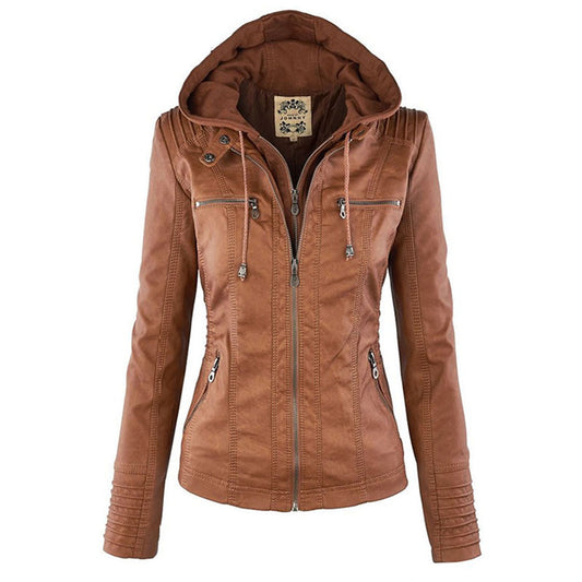 Dames Leren Zomerjas – Licht & Perfect voor Warme Dagen