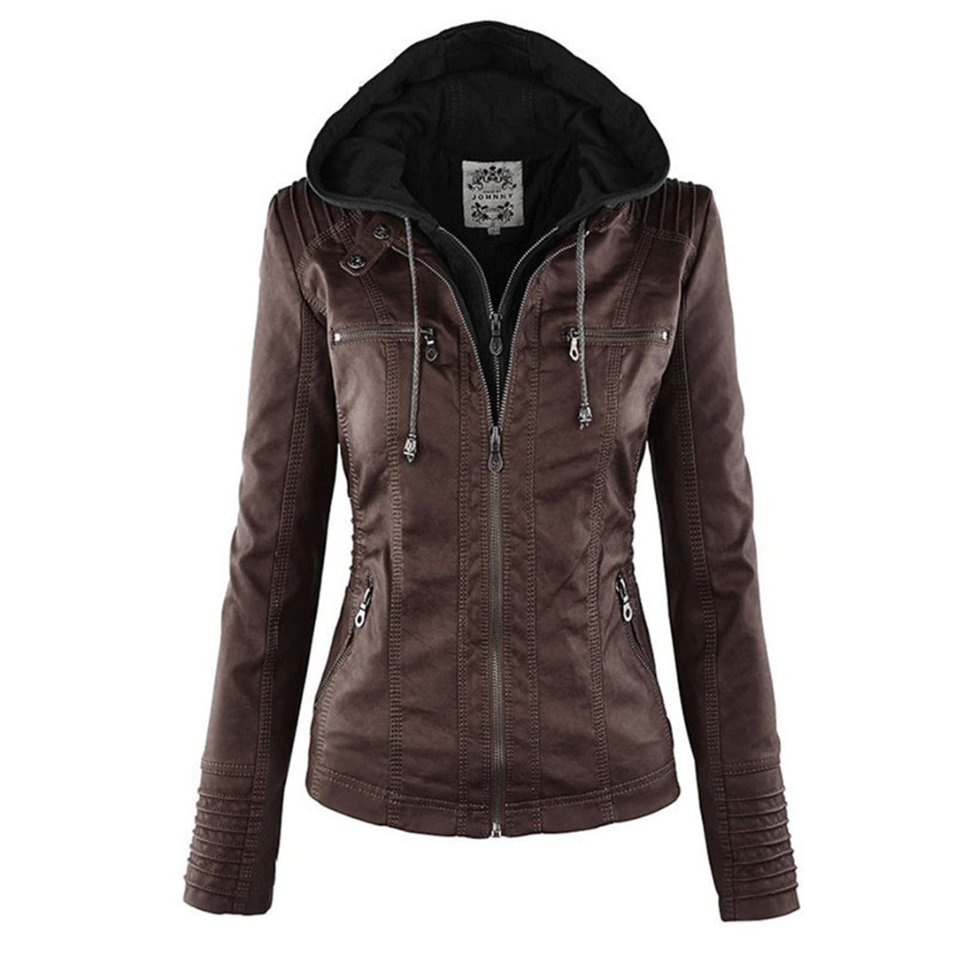 Dames Leren Zomerjas – Licht & Perfect voor Warme Dagen