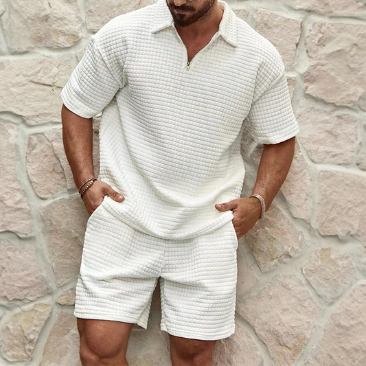 Zomerset Heren – Polo met Short in Luchtige Stof
