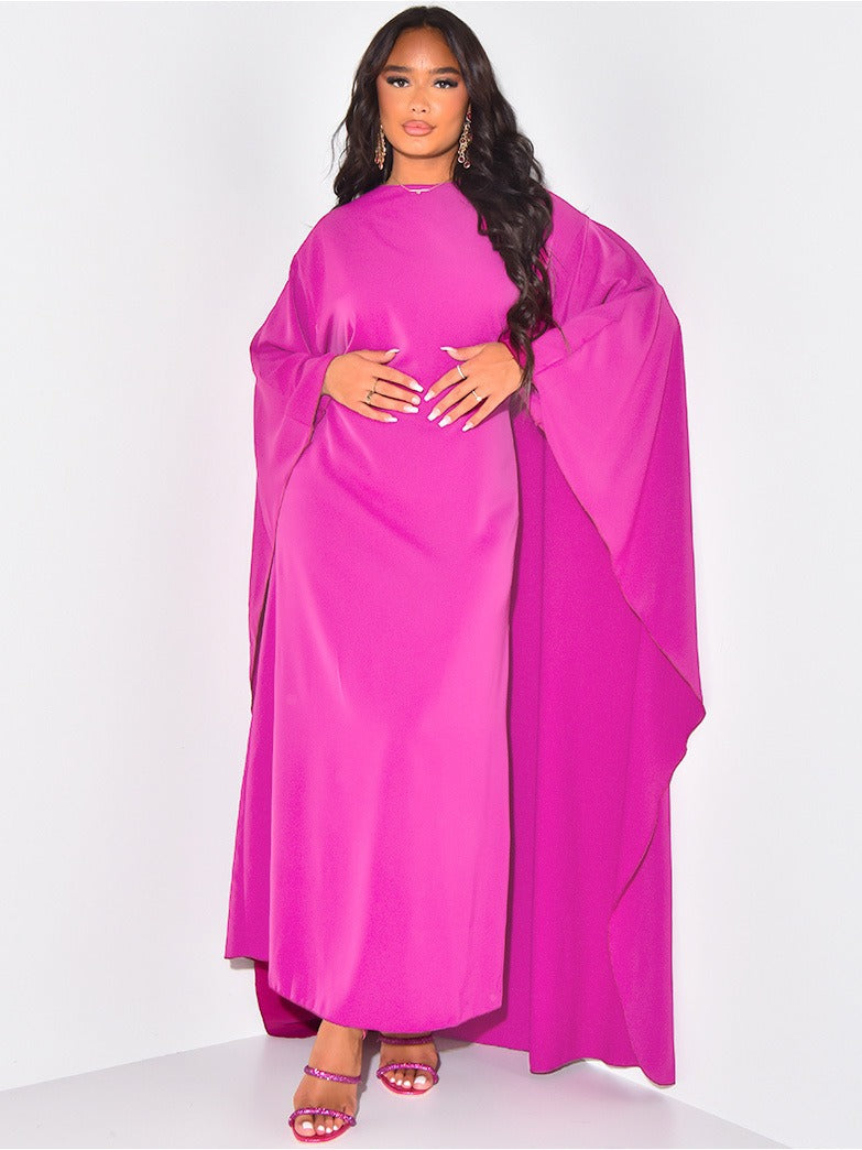 Maxi-Jurk met Wijde Mouwen