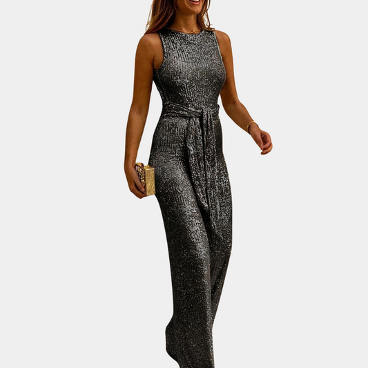 Zomerse Glitter Jumpsuit | Elegant & Feestelijk