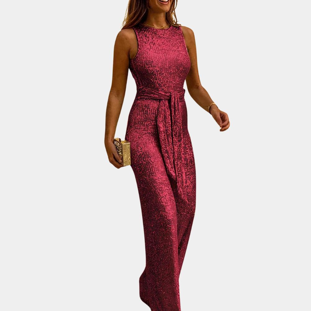 Zomerse Glitter Jumpsuit | Elegant & Feestelijk