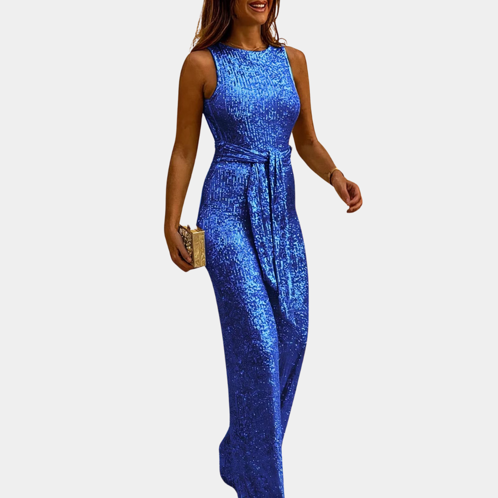 Zomerse Glitter Jumpsuit | Elegant & Feestelijk