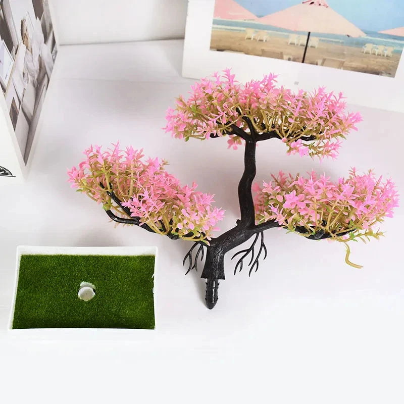 Stijlvolle Kunst Bonsai Boom - Perfect voor Huis & Tuin-Novormo