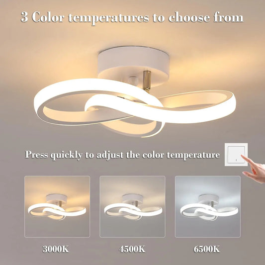 Moderne LED Plafondlamp 20W - 2200LM & 3 Kleurtemperaturen-Novormo