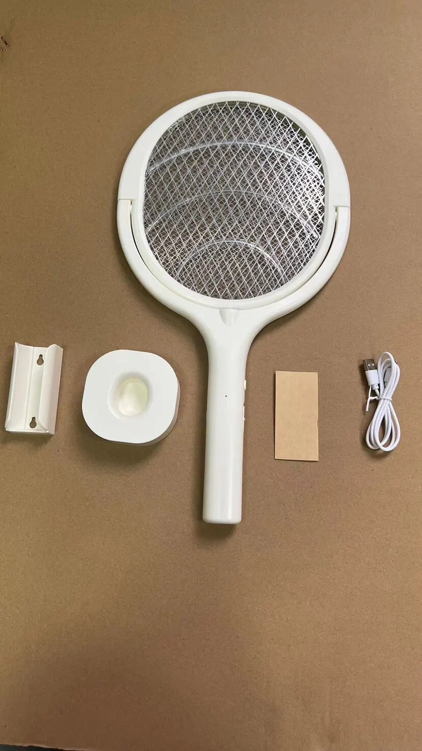 5-in-1 Elektrisch Muggenracket - Snellader & Veilig-Novormo