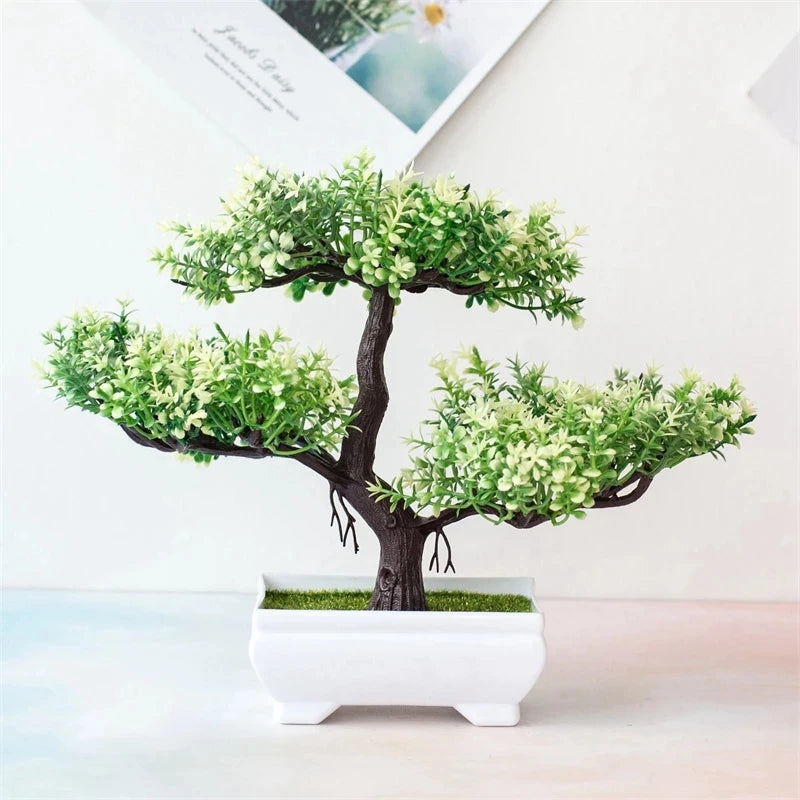 Stijlvolle Kunst Bonsai Boom - Perfect voor Huis & Tuin-Novormo