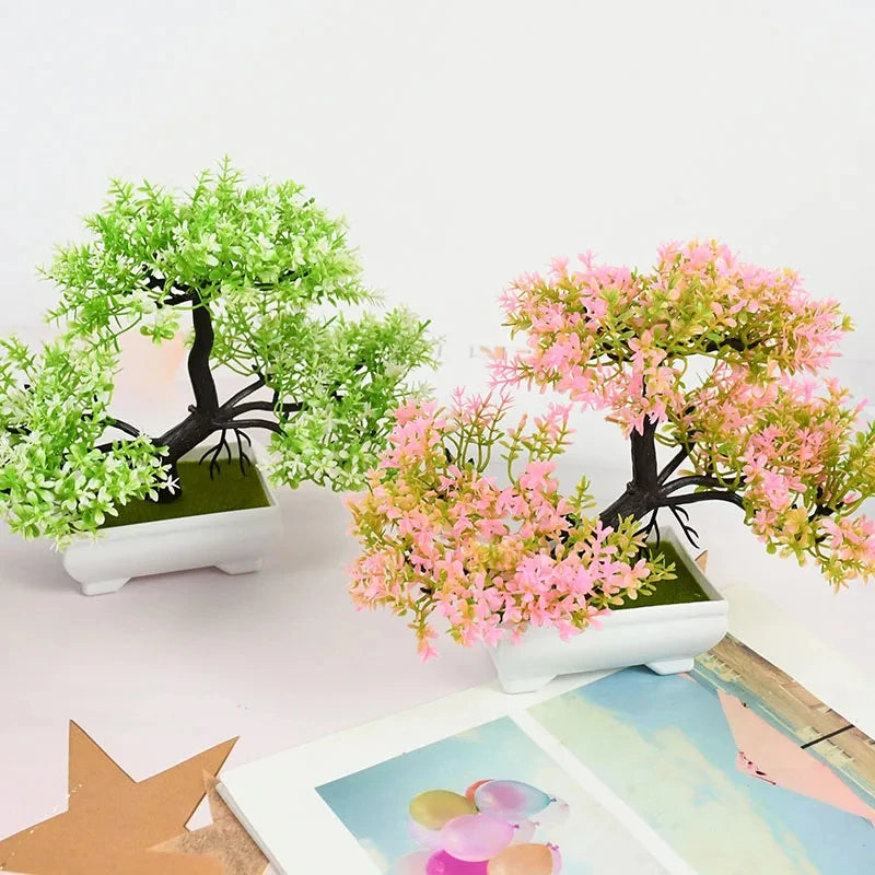 Stijlvolle Kunst Bonsai Boom - Perfect voor Huis & Tuin-Novormo