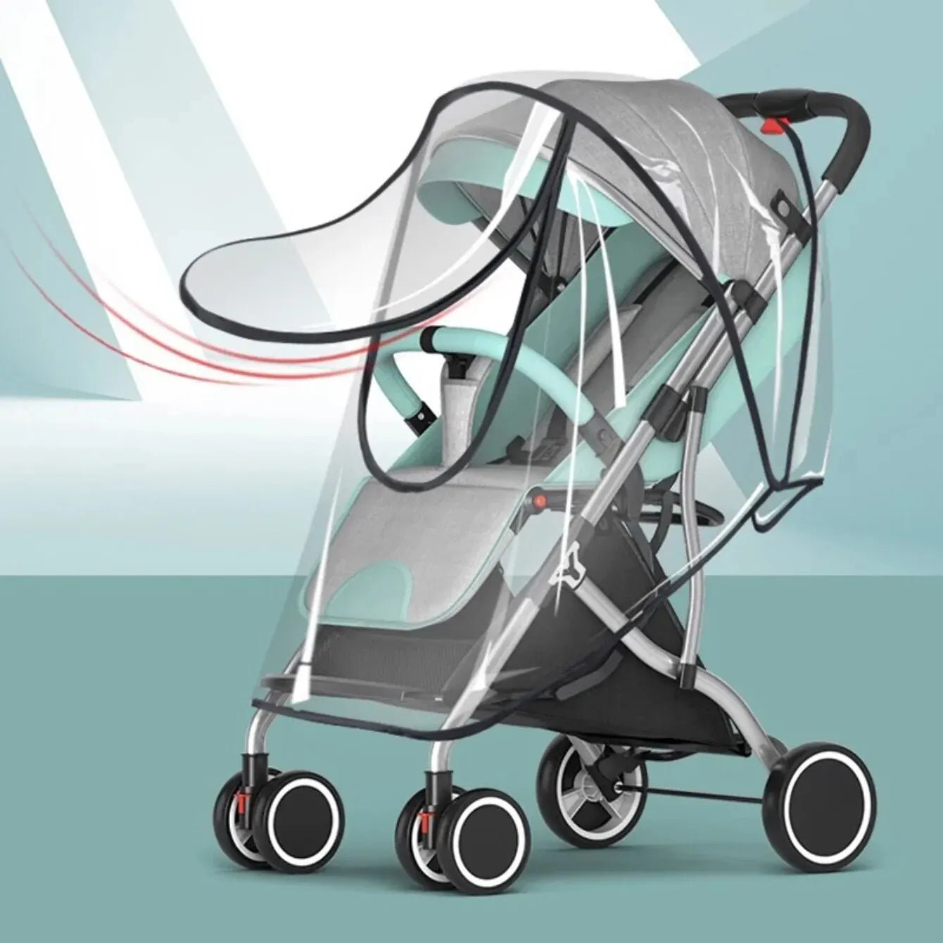 Kinderwagen Regenhoes – Waterdicht & Universeel-Novormo