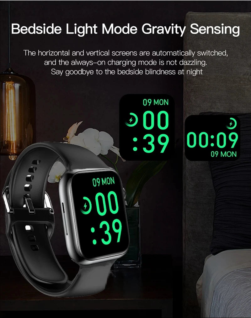 Smartwatch met Gezondheidstracking & Bluetooth Bellen - 1,9 Inch HD Display-Novormo