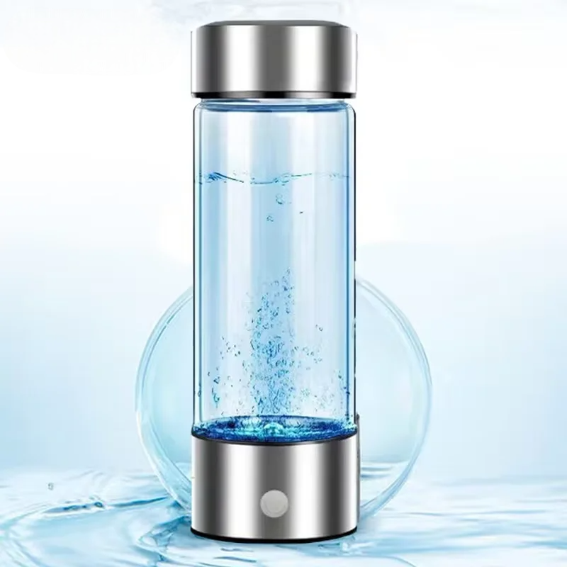 420ml Waterstof Waterfles - Antioxidant Generator met Titanium Filter-Novormo