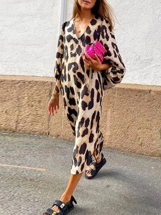 Zomerjurk Dames Panterprint – Elegant & Gedurfd Design