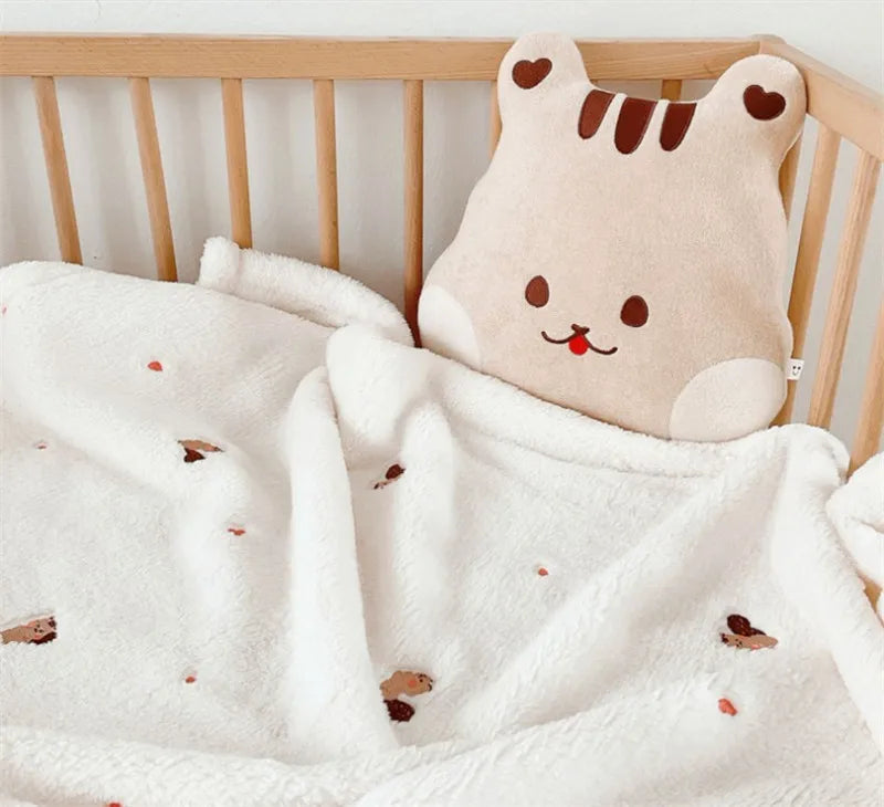 Flanellen Babydeken – Warm & Zacht-Novormo
