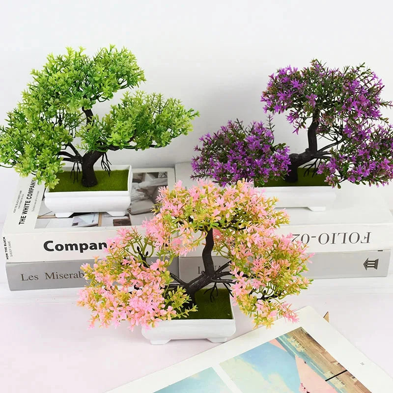 Stijlvolle Kunst Bonsai Boom - Perfect voor Huis & Tuin-Novormo