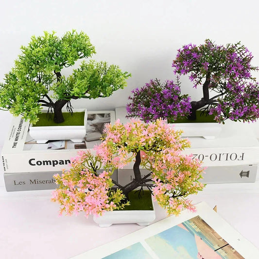 Stijlvolle Kunst Bonsai Boom - Perfect voor Huis & Tuin-Novormo