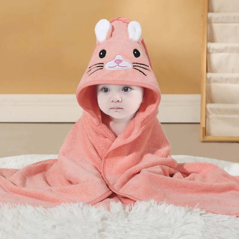 Baby Badcape – Zacht met Capuchon-Novormo