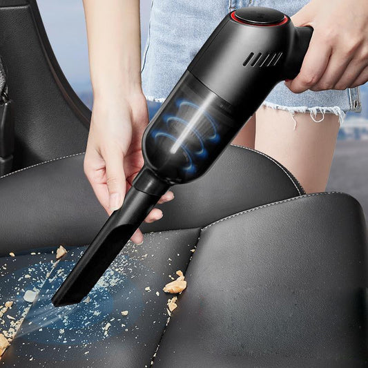 Draadloze Mini Stofzuiger – Compact, Oplaadbaar & Krachtig voor Thuis en Auto