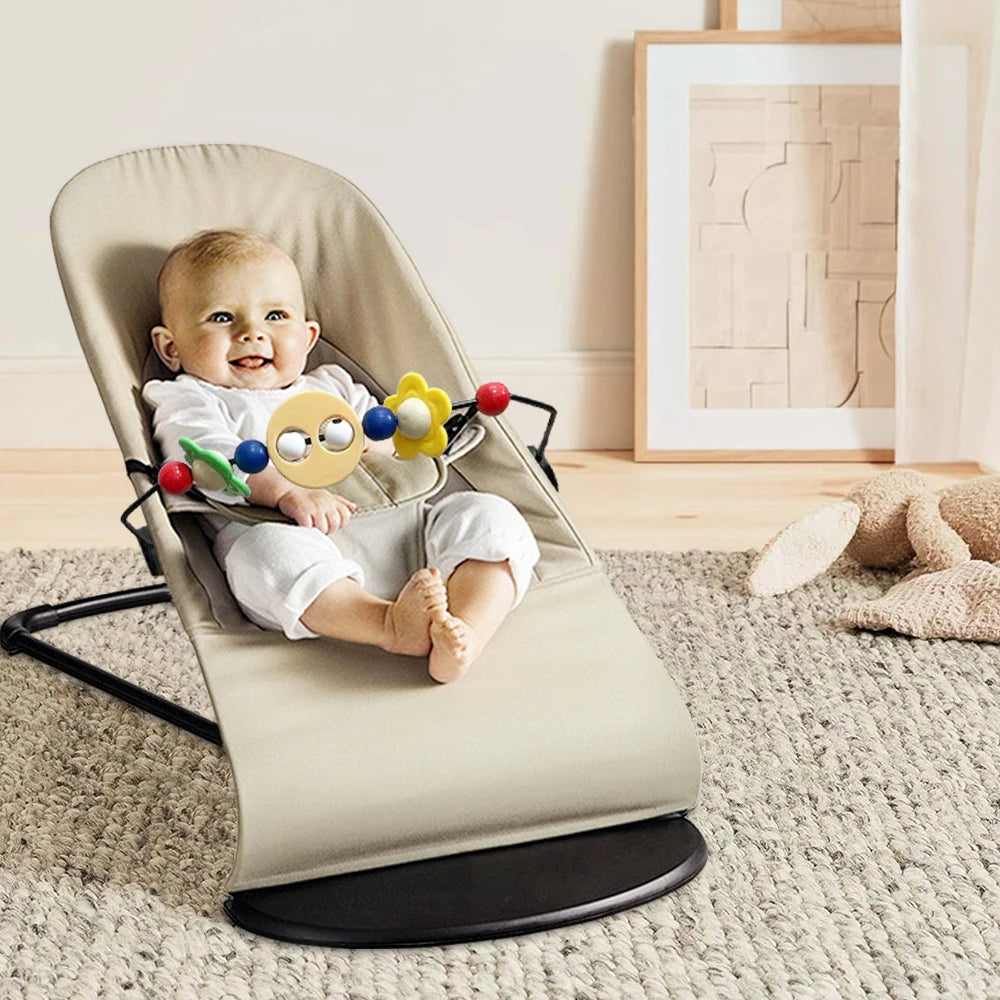 Baby Schommelstoel – Verstelbaar met Speeltjes-Novormo