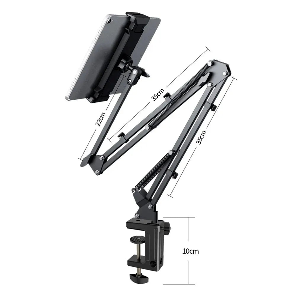 360° Draaibare Tabletstandaard - Aluminium voor iPad, Samsung & Meer-Novormo