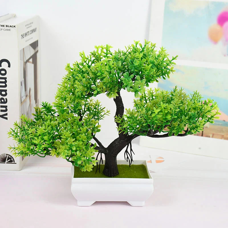Stijlvolle Kunst Bonsai Boom - Perfect voor Huis & Tuin-Novormo