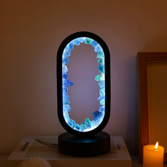 Amethist Lamp – Natuurlijke Kristallamp met Rustgevende Gloed