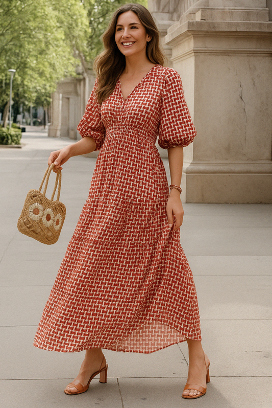 Luchtige losse maxi-jurk Avianna – stijlvolle zomerjurk voor dames