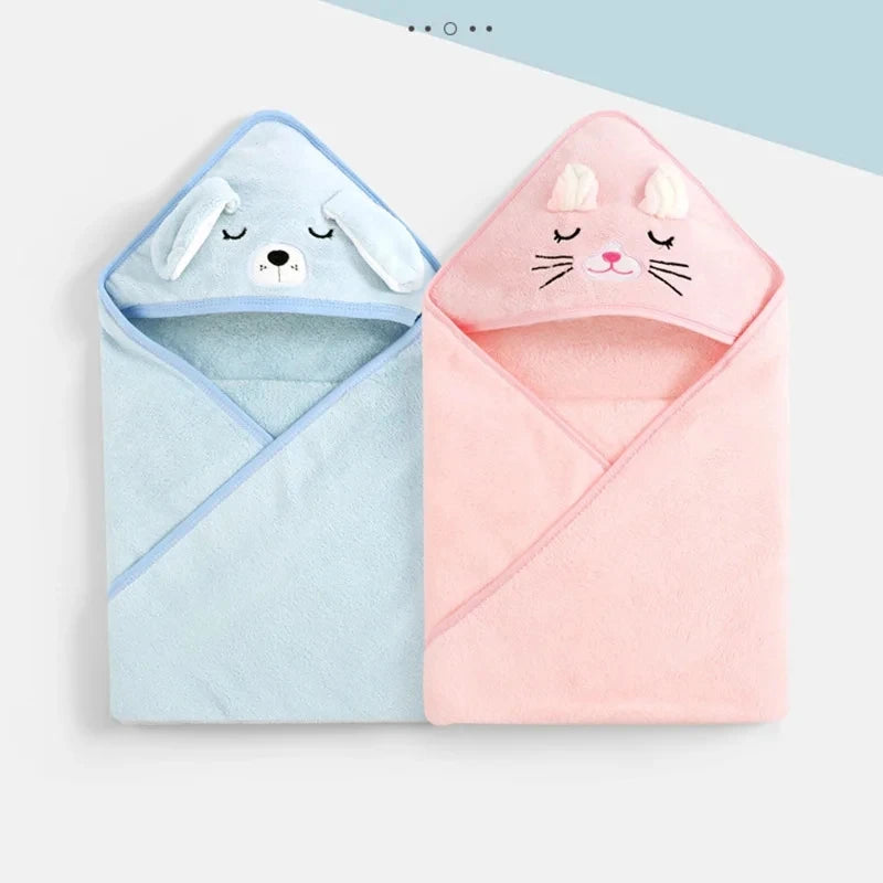 Baby Badcape – Zacht met Capuchon-Novormo